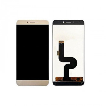Buy Now LCD With Touch Screen For Leeco Le 1S Eco - Gold Display Glass Combo Folder