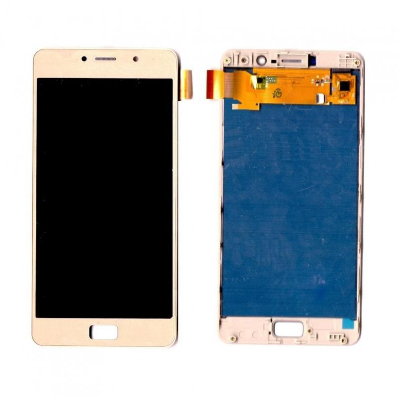 Buy Now LCD With Touch Screen For Lenovo P2 64Gb - Gold Display Glass Combo Folder