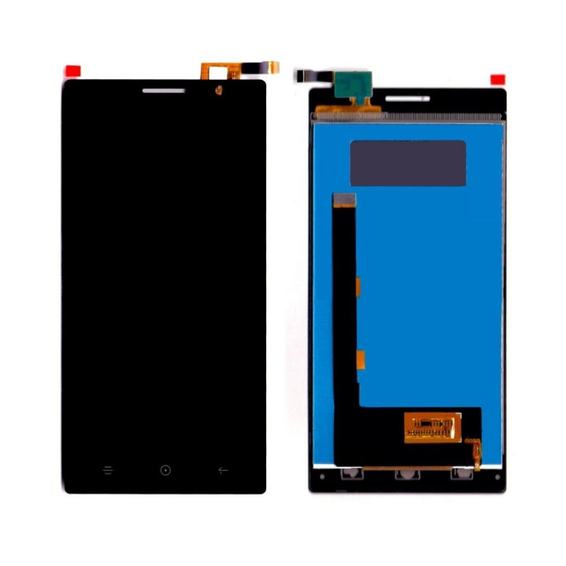 Buy Now LCD With Touch Screen For Lyf Wind 4 - Black Display Glass Combo Folder