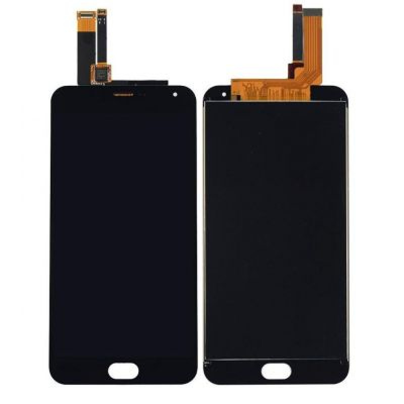 Buy Now LCD With Touch Screen For Meizu M2 Note - White Display Glass Combo Folder