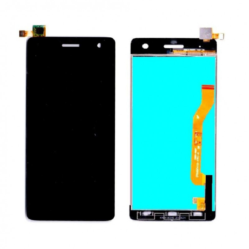 Buy Now LCD With Touch Screen For Micromax A350 Canvas Knight - Black Display Glass Combo Folder