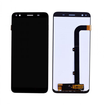 Buy Now LCD With Touch Screen For Micromax Canvas 1 - Black Display Glass Combo Folder