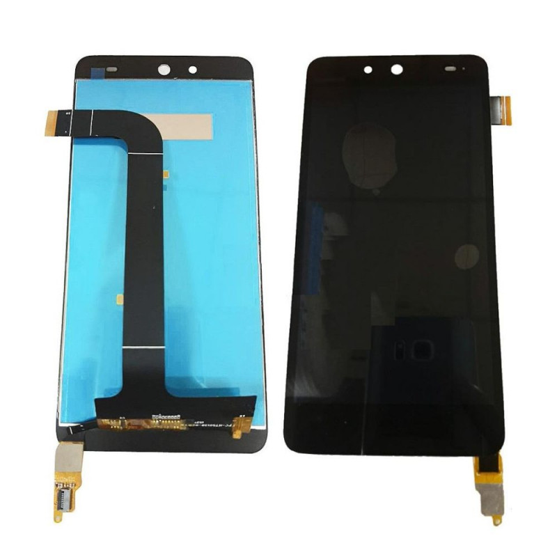 Buy Now LCD With Touch Screen For Micromax Canvas Juice 3 Q392 - Black Display Glass Combo Folder