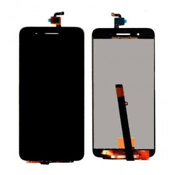 Buy Now LCD With Touch Screen For Micromax Canvas Juice 4G Q461 - Black Display Glass Combo Folder