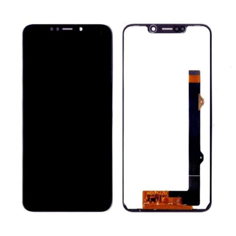Buy Now LCD With Touch Screen For Micromax Infinity N12 - Blue Display Glass Combo Folder