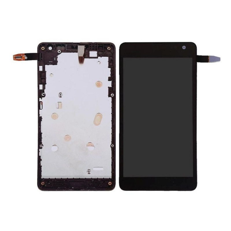 Buy Now LCD With Touch Screen For Microsoft Lumia 535 - Black Display Glass Combo Folder