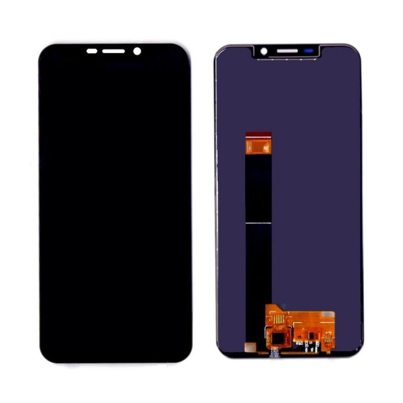 Buy Now LCD With Touch Screen For Mobiistar X1 Notch - Black Display Glass Combo Folder