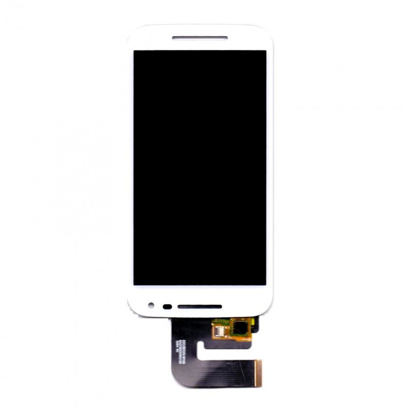 Buy Now LCD With Touch Screen For Motorola Moto G 3Rd Gen - White Display Glass Combo Folder