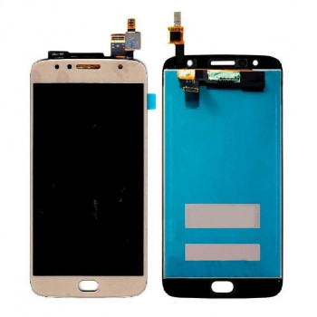 Buy Now LCD With Touch Screen For Motorola Moto G5S Plus - Gold Display Glass Combo Folder