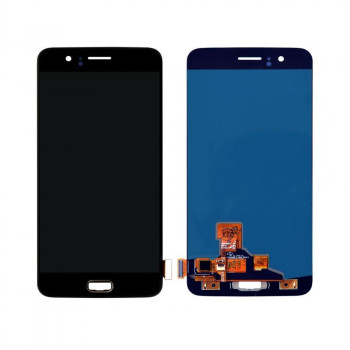 Buy Now LCD With Touch Screen For Oneplus 5 - Black & Slate Display Glass Combo Folder