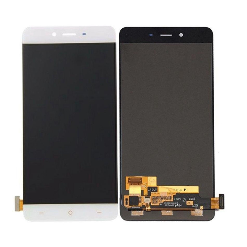 Buy Now LCD With Touch Screen For Oneplus X - Champagne Display Glass Combo Folder
