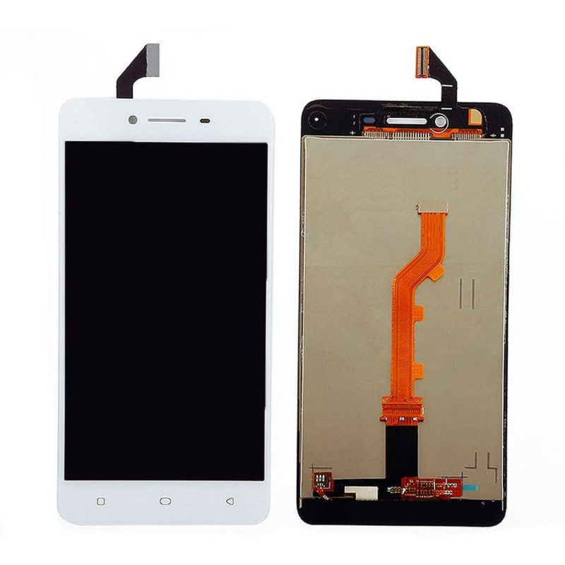 Buy Now LCD With Touch Screen For Oppo A37 - Gold Display Glass Combo Folder