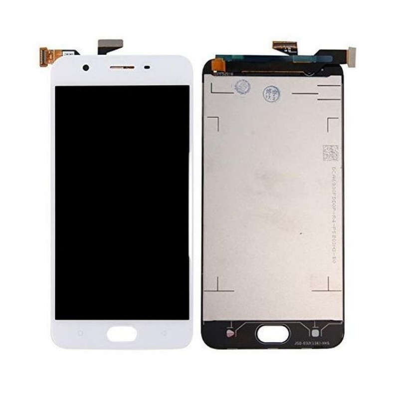 Buy Now LCD With Touch Screen For Oppo A57 - White Display Glass Combo Folder