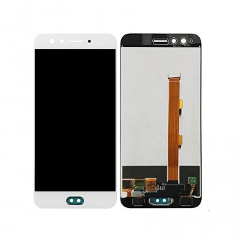 Buy Now LCD With Touch Screen For Oppo F3 - White Display Glass Combo Folder