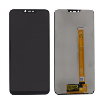 Buy Now LCD With Touch Screen For Oppo Realme C1 - Black Display Glass Combo Folder