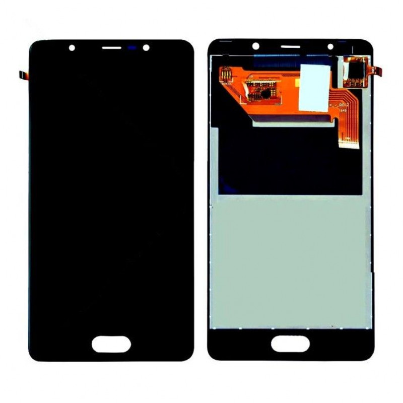 Buy Now LCD With Touch Screen For Panasonic Eluga Ray - Black Display Glass Combo Folder