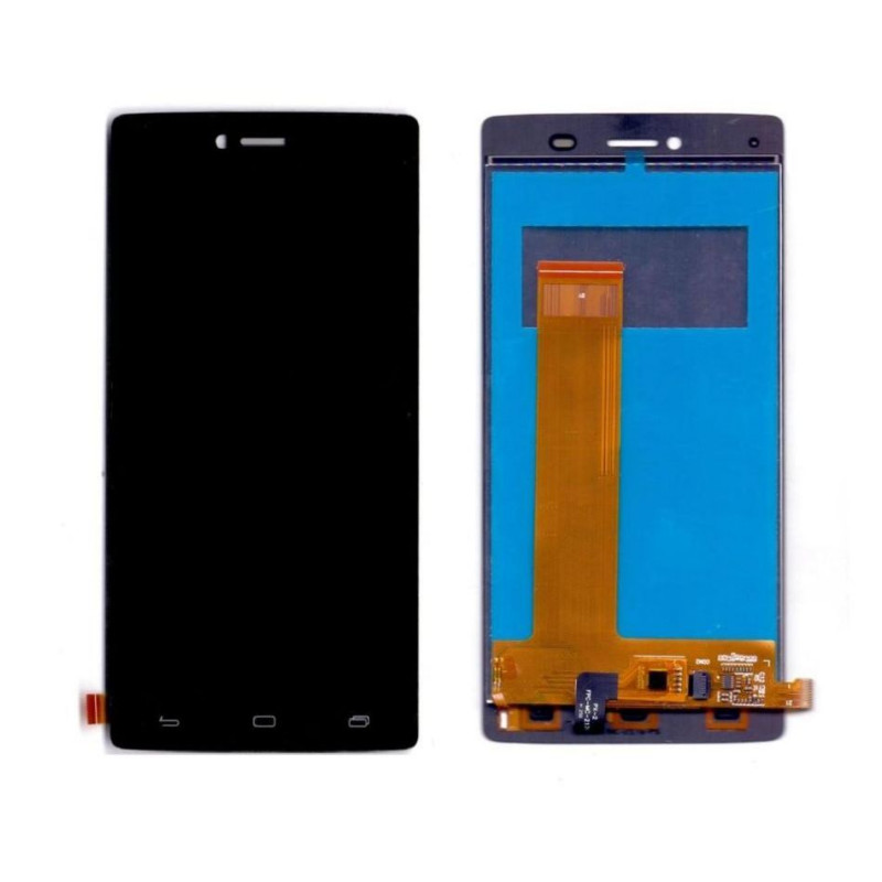 Buy Now LCD With Touch Screen For Panasonic Eluga Turbo - Black Display Glass Combo Folder