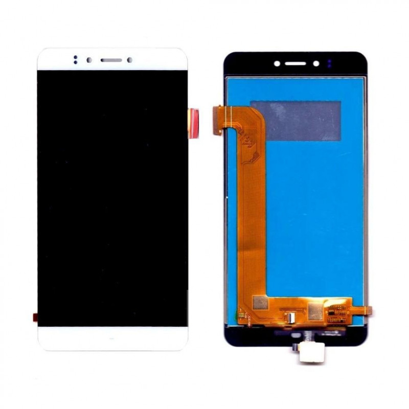 Buy Now LCD With Touch Screen For Panasonic P55 Novo 3Gb Ram - White Display Glass Combo Folder