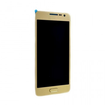 Buy Now LCD With Touch Screen For Samsung Galaxy A3 - Gold Display Glass Combo Folder