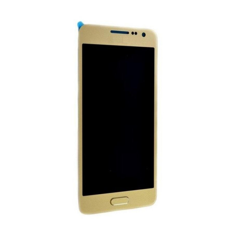 Buy Now LCD With Touch Screen For Samsung Galaxy A3 - Gold Display Glass Combo Folder