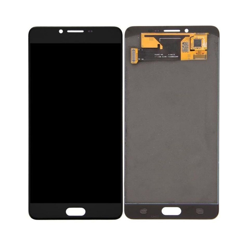 Buy Now LCD With Touch Screen For Samsung Galaxy C9 Pro - Black Display Glass Combo Folder