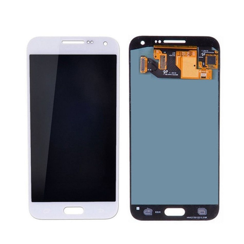 Buy Now LCD With Touch Screen For Samsung Galaxy E5 - White Display Glass Combo Folder