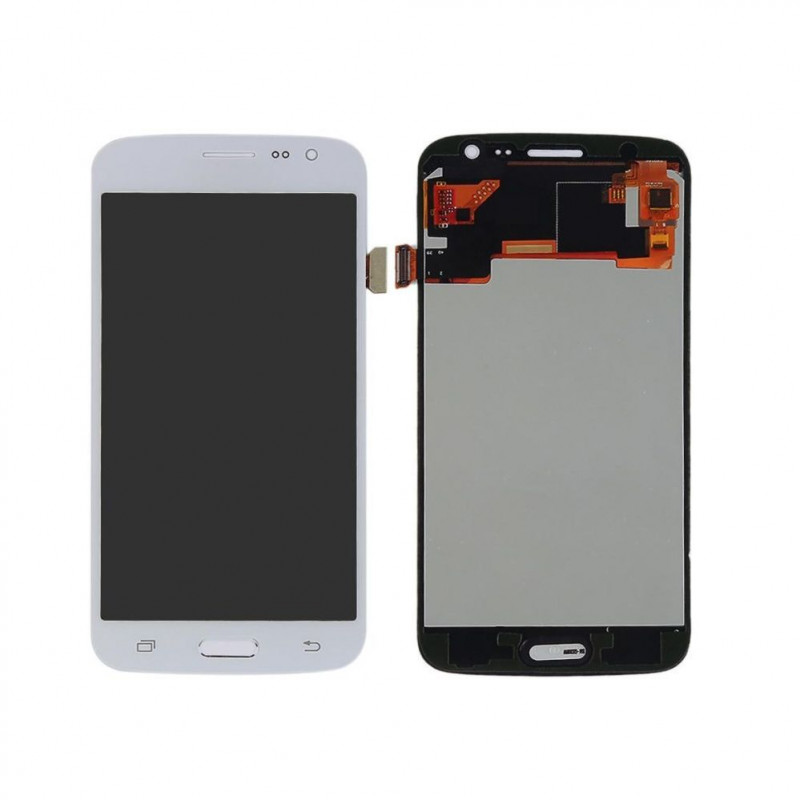 Buy Now LCD With Touch Screen For Samsung Galaxy J2 2016 - Silver Display Glass Combo Folder