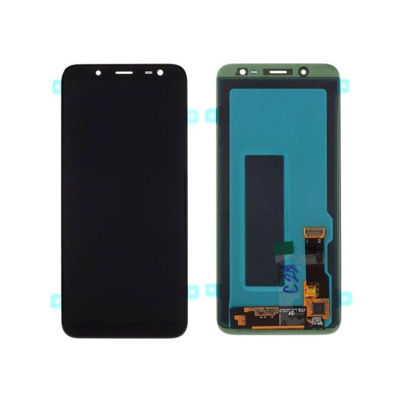 Buy Now LCD With Touch Screen For Samsung Galaxy J6 - Blue Display Glass Combo Folder