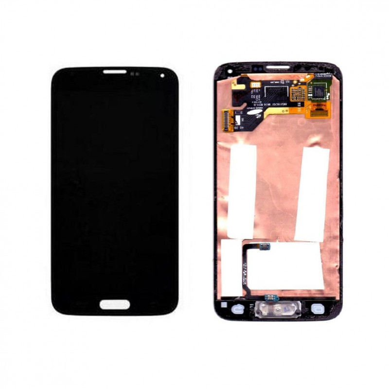 Buy Now LCD With Touch Screen For Samsung Galaxy S5 Sm-G900H - Black Display Glass Combo Folder