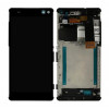 Buy Now LCD With Touch Screen For Sony Xperia C5 Ultra - Black Display Glass Combo Folder