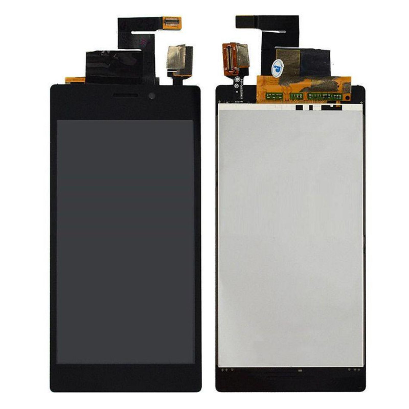 Buy Now LCD With Touch Screen For Sony Xperia M2 Dual D2302 - Black Display Glass Combo Folder