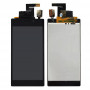 Buy Now LCD With Touch Screen For Sony Xperia M2 Dual D2302 - Black Display Glass Combo Folder