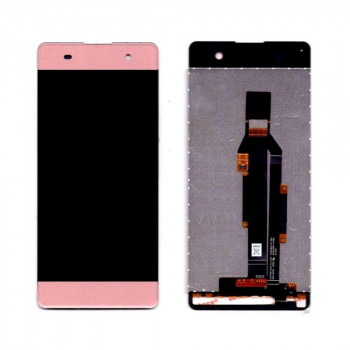 Buy Now LCD With Touch Screen For Sony Xperia Xa Dual - Rose Gold Display Glass Combo Folder