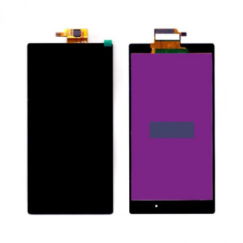 Buy Now LCD With Touch Screen For Sony Xperia Z Ultra - Black Display Glass Combo Folder