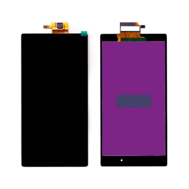 Buy Now LCD With Touch Screen For Sony Xperia Z Ultra - Black Display Glass Combo Folder
