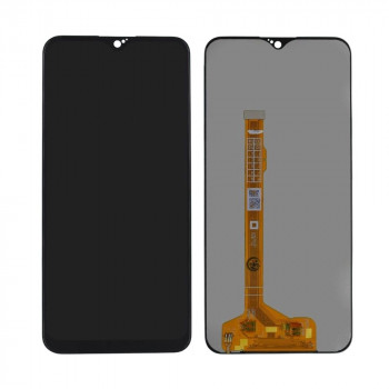 Buy Now LCD With Touch Screen For Vivo Y15 2019 - Black Display Glass Combo Folder