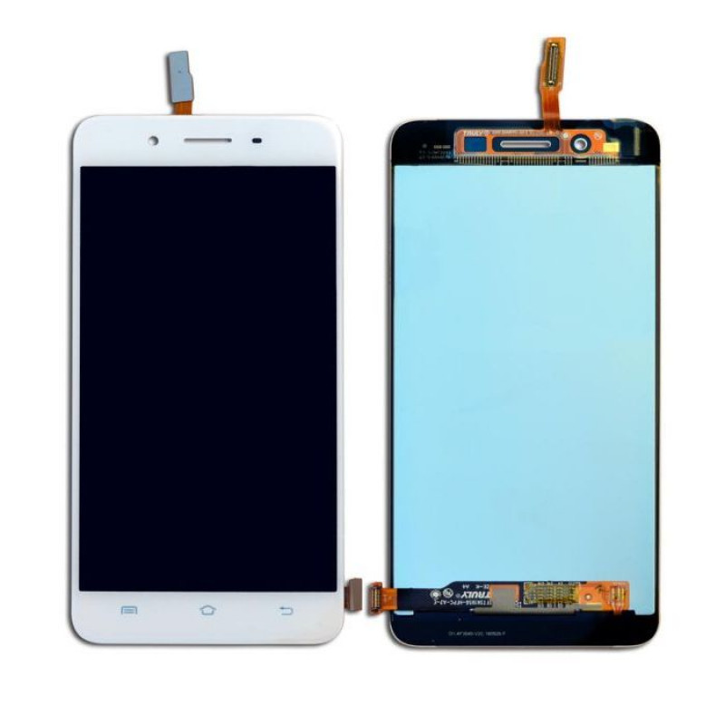 Buy Now LCD With Touch Screen For Vivo Y55L - Grey Display Glass Combo Folder