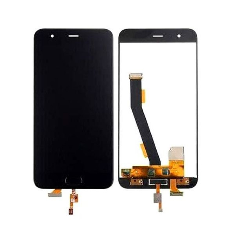 Buy Now LCD With Touch Screen For Xiaomi Mi 6 - Black Display Glass Combo Folder