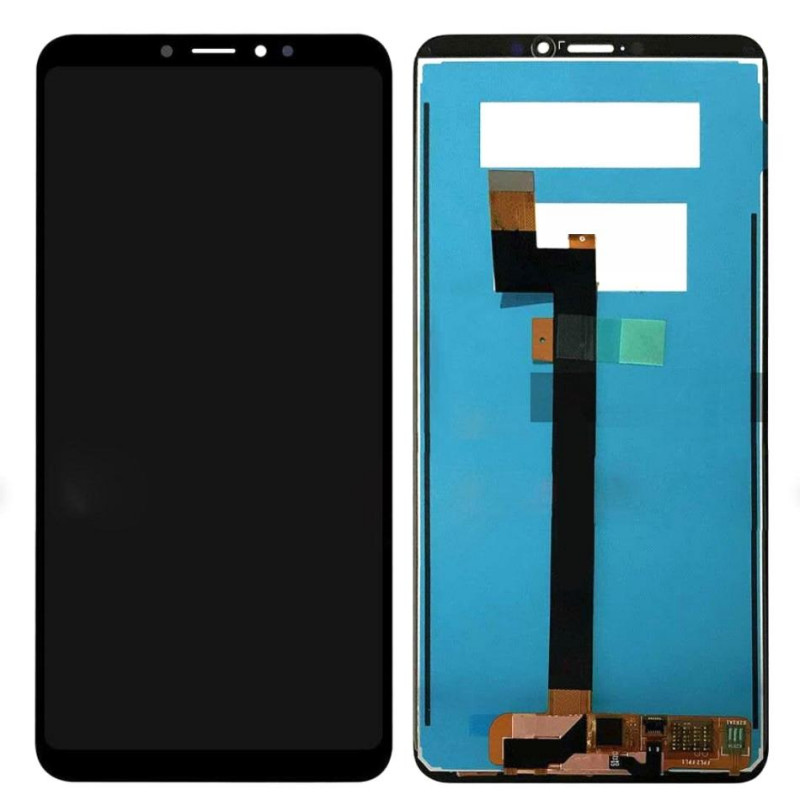 Buy Now LCD With Touch Screen For Xiaomi Mi Max 3 - Black Display Glass Combo Folder