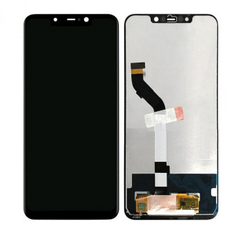 Buy Now LCD With Touch Screen For Xiaomi Pocophone F1 - Black Display Glass Combo Folder