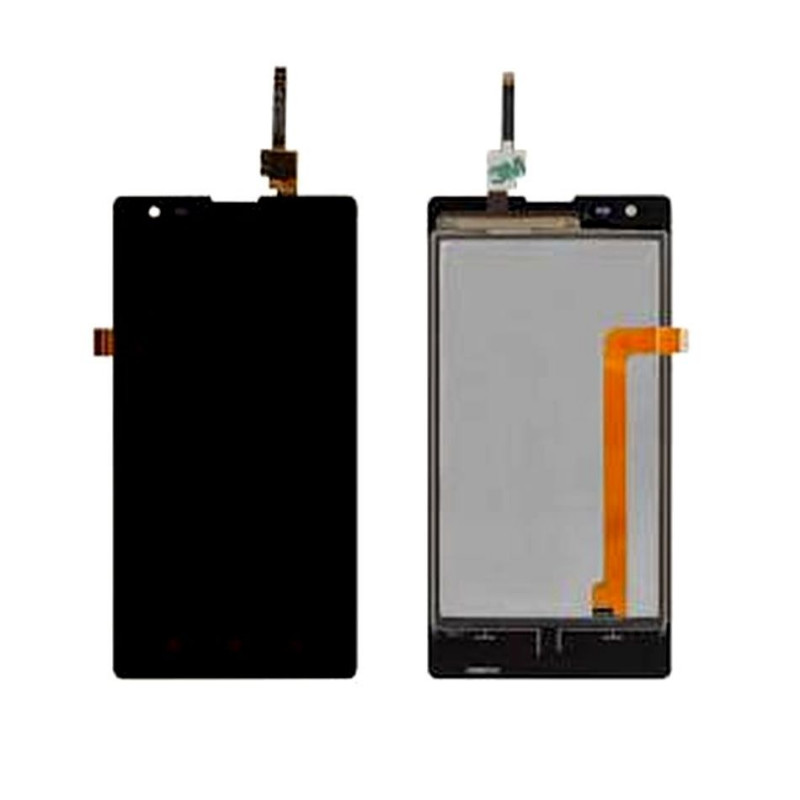 Buy Now LCD With Touch Screen For Xiaomi Redmi 1S - Yellow Display Glass Combo Folder