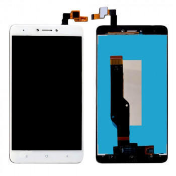 Buy Now LCD With Touch Screen For Xiaomi Redmi Note 4 - White Display Glass Combo Folder