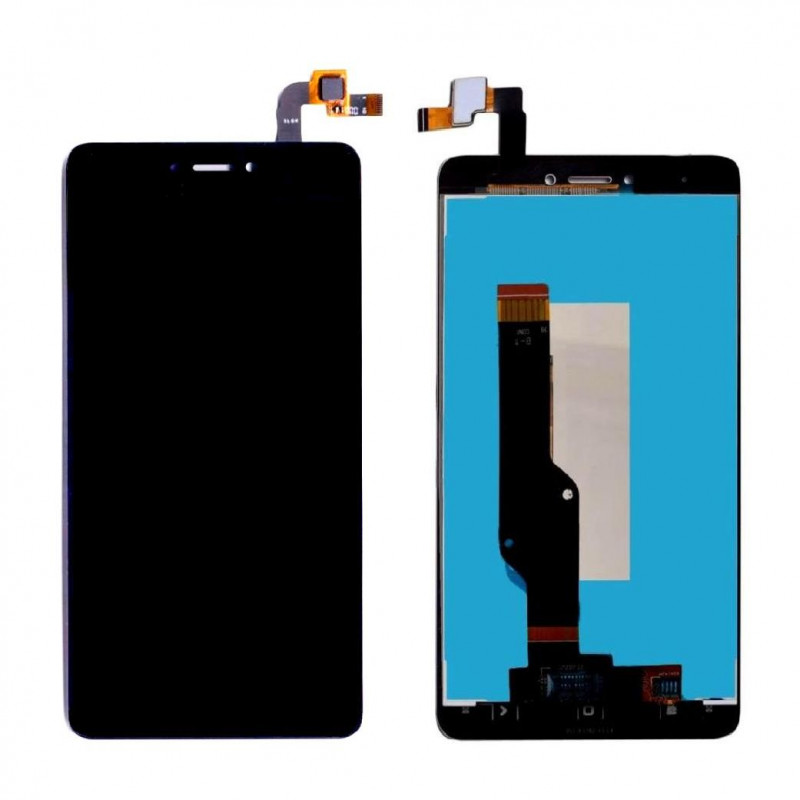 Buy Now LCD With Touch Screen For Xiaomi Redmi Note 4 64Gb - Black Display Glass Combo Folder