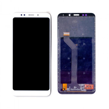 Buy Now LCD With Touch Screen For Xiaomi Redmi Note 5 - White Display Glass Combo Folder