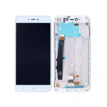 Buy Now LCD With Touch Screen For Xiaomi Redmi Note 5A 16Gb - White Display Glass Combo Folder