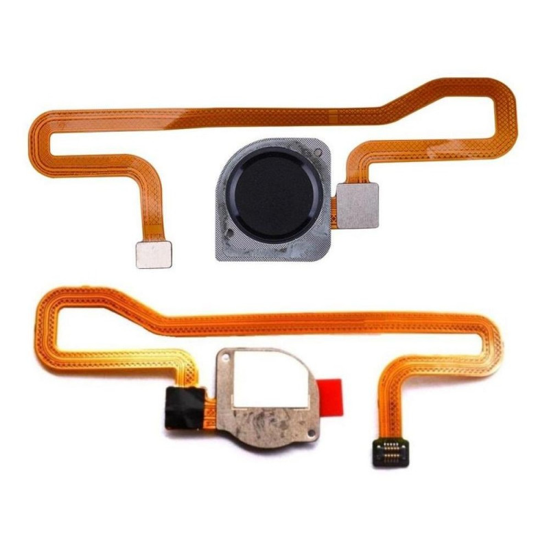 Fingerprint Sensor with Flex Cable For Honor 7A Black