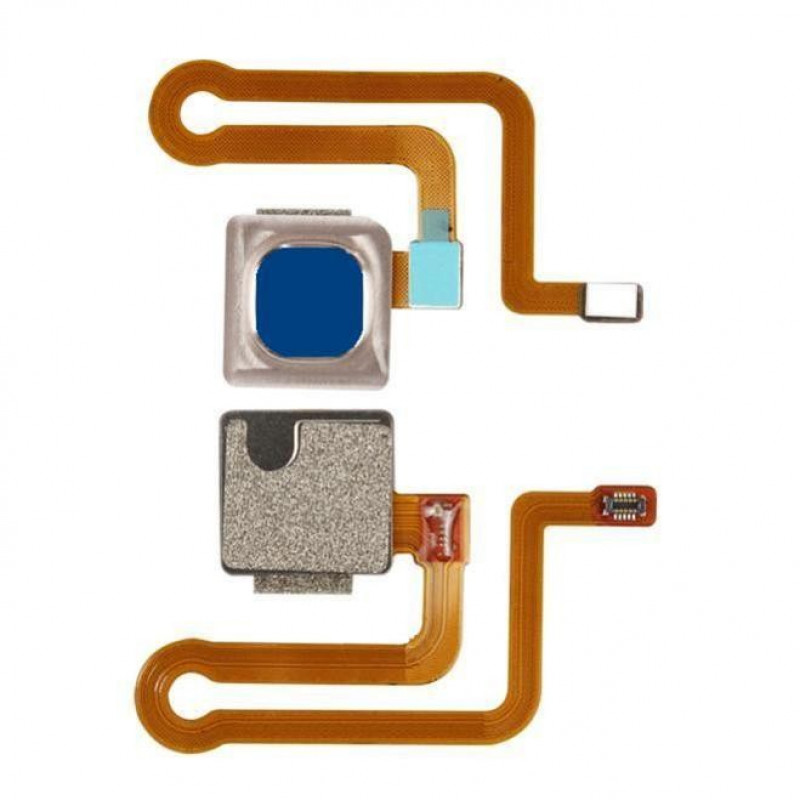 Fingerprint Sensor with Flex Cable For Vivo Y95 Blue