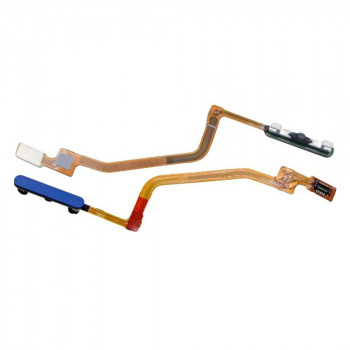 Fingerprint Sensor with Flex Cable For Xiaomi Poco X3 Pro Blue