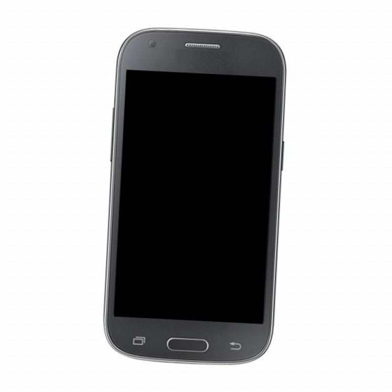 Home Button Complete For Samsung Galaxy Ace Style LTE Grey - Outer Plastic with Inner Flex