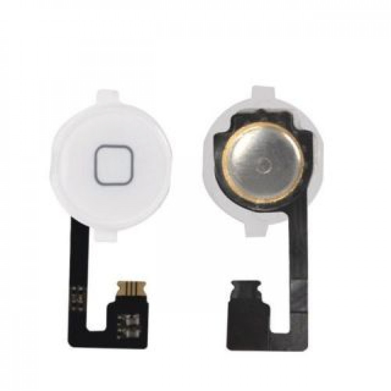 Buy Now Home Button Flex Cable For Apple iPhone 4S With Menu Button White